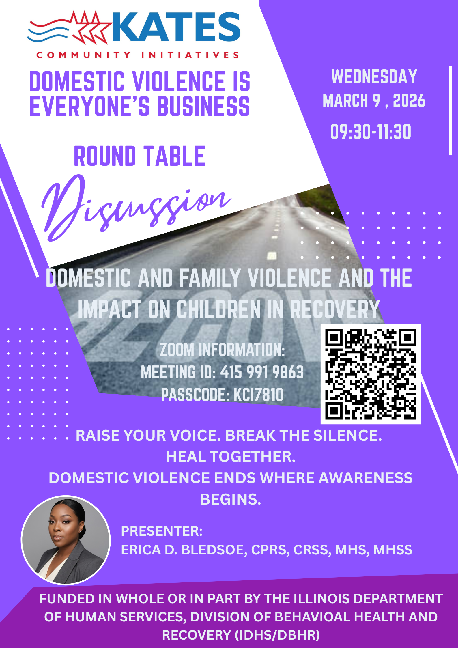 Domestic Violence Awareness Round Table Discussion - March 9, 2026