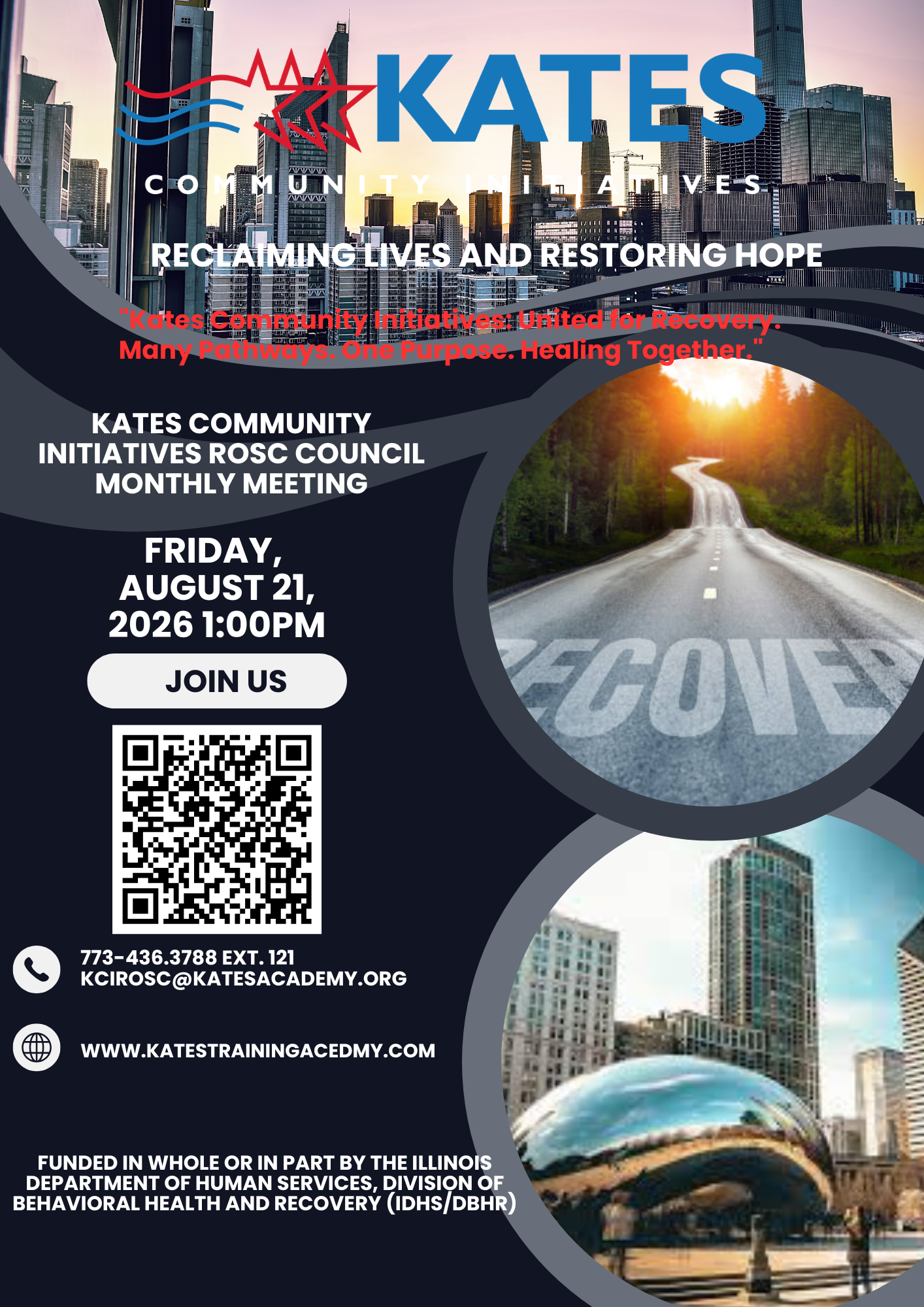 KCI ROSC Council Monthly Meeting - Friday, August 21, 2026 at 1:00 PM
