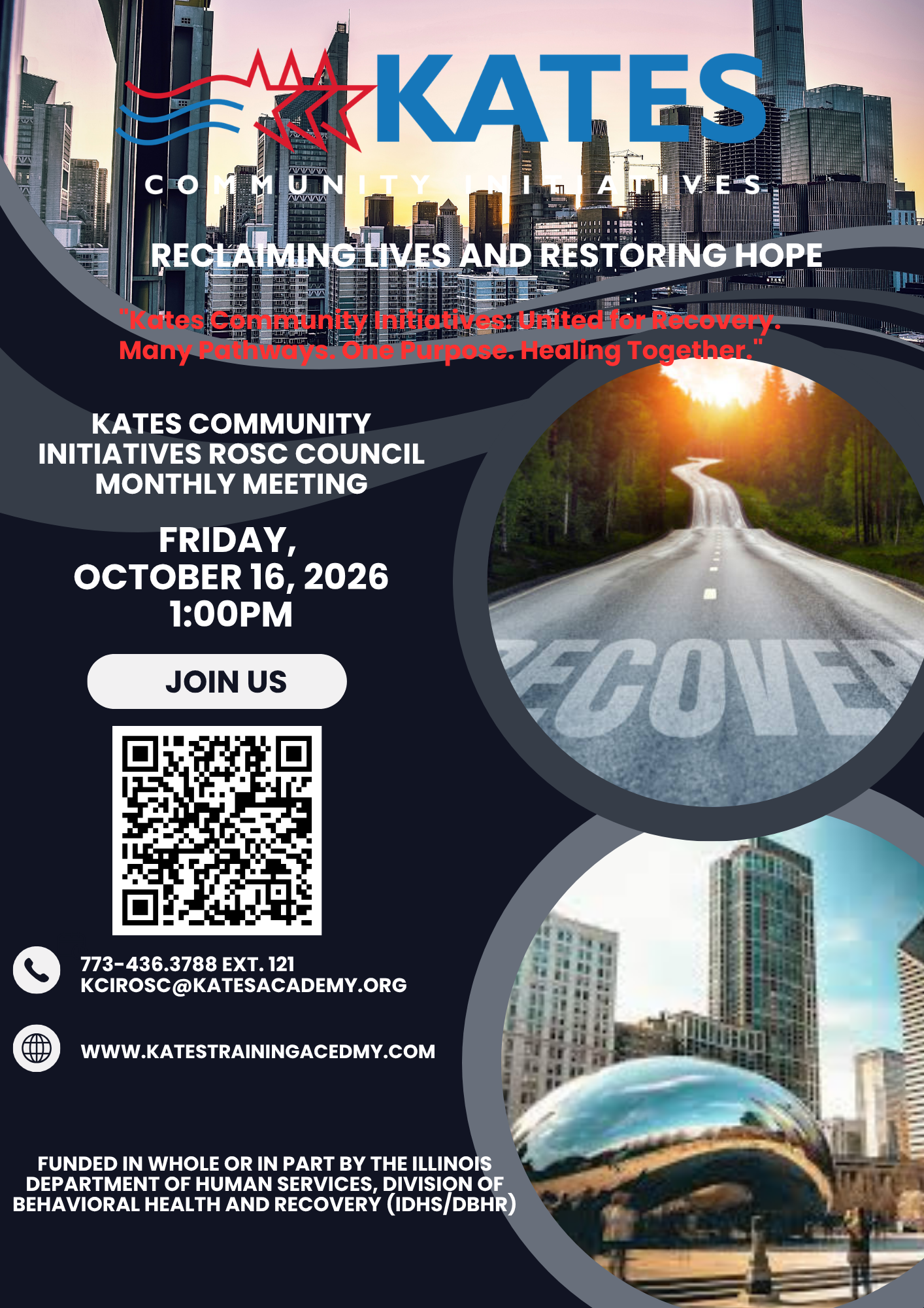 KCI ROSC Council Monthly Meeting - Friday, October 16, 2026 at 1:00 PM