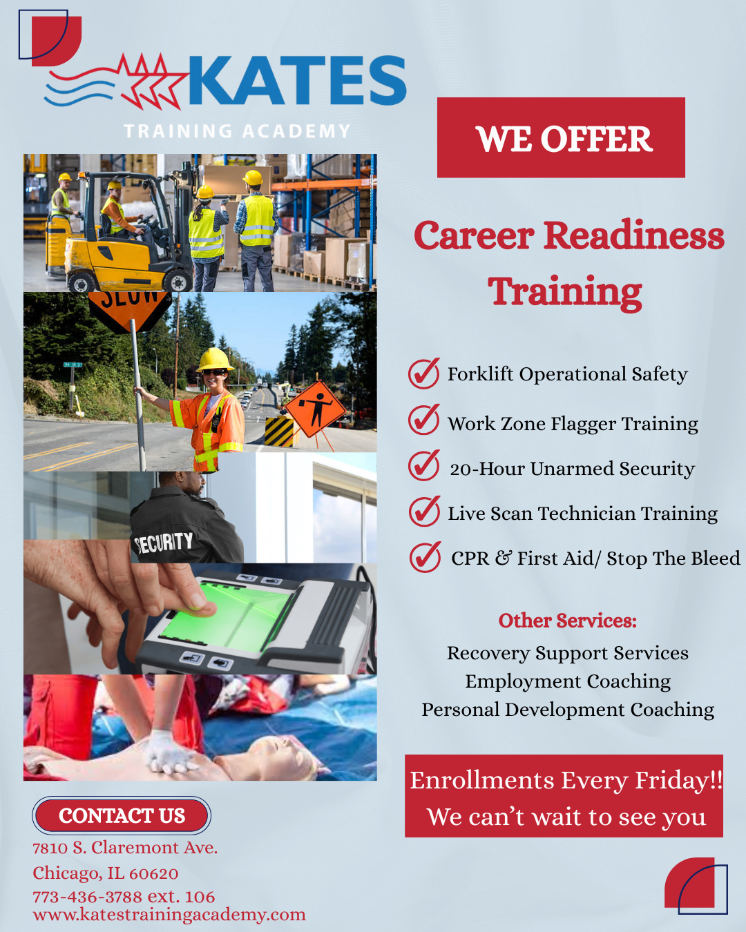 Kates Training Academy Career Readiness Programs